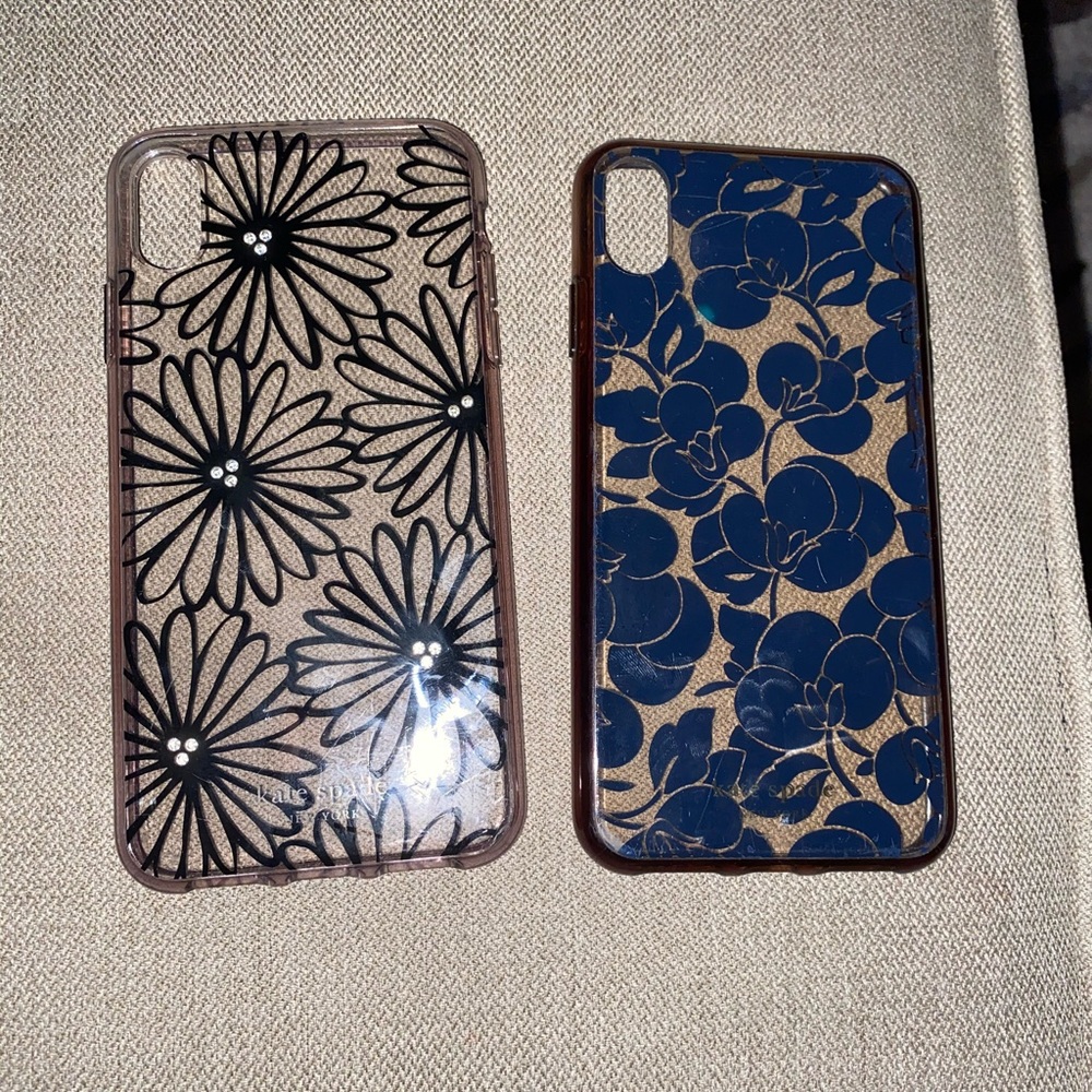 2 iPhone XS Max Kate spade cases